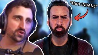 OTZDARVA REACTS TO NICHOLAS CAGE IN DEAD BY DAYLIGHT (DBD)