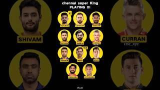 csk playing 11 2025 ॥ chennai super King best playing XI for ipl 2025 #cricket #shorts