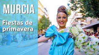 Qué ver en Murcia.  Fiestas de primavera: Desfiles, cabalgatas, carrozas, pasacalles