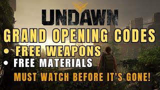 UNDAWN CODES - JUNE 29 2023 OPENING!
