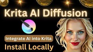 Krita AI Diffusion - Install Locally - Plugin to Integrate AI into Krita