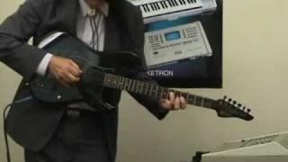 Ketron Arranger Modules in use by Electric Guitar Artist