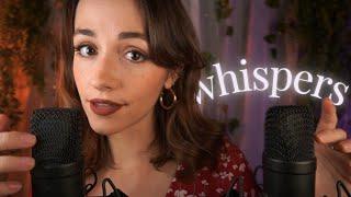 ASMR | Deep Ear Whispers  (gentle & sleepy)