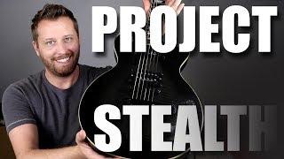 Super Cheap Les Paul Build! - Project Stealth!