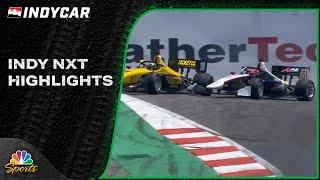 Indy NXT Series HIGHLIGHTS | Grand Prix of Monterey, Race 2 | 6/23/24 | Motorsports on NBC