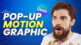 Unique Canva Animations | Step-by-Step Motion Graphic Tutorial