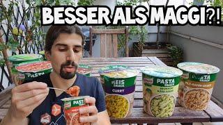 Eine Woche Knorr Snacks zum Mittag | Besser als Maggi 5 Minuten Terrine?