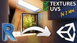 REVIT TO UNITY IN 1 MIN. Textures + UVs