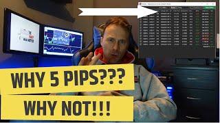 $100k A MONTH FROM 5 PIPS!!!  (THIS IS HOW TO DO IT)