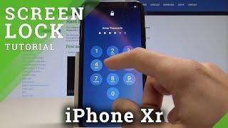 How to Add Passcode in iPhone Xr - Set Up Screen Lock in iOS