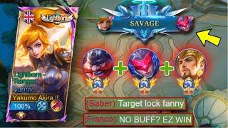 I MET THREE TOXIC ENEMY IN RANK GAME! (SAVAGE GAMEPLAY?) THREE COUNTER FANNY SOLO RANKED -MLBB