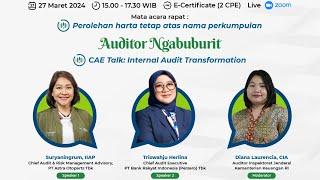 CAE Talk: Internal Audit Transformation