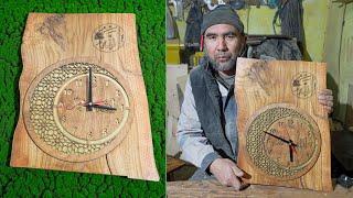 Wood Clock - A Wonderful Clock Made of Junk Wood - Mr.Tinkerer