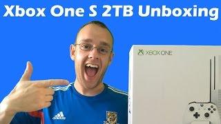 XBOX ONE S UNBOXING!!! Xbox One Slim, Controller, XB1S Vs PS4 Comparison!