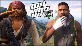 FR4NKLIN REAGISCE alla NUOVA DR0G4 di JACK SPARROW | GTA 5 ITA