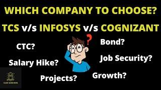 Which Company To choose ? | TCS vs INFOSYS vs COGNIZANT | 2021 Batch