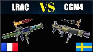 French LRAC F1 VS Swedish Carl Gustaf M4 Anti Tank Rocket Launcher