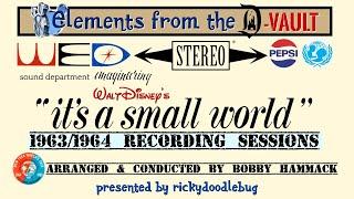 "it's a small world" Original STEREO Recording Sessions