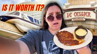 Best Steakhouse at Disney World? An Honest Review of Epcot’s Le Cellier!