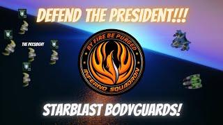 DEFEND THE PRESIDENT in starblast.io Multi-Class Ship Tree!!!