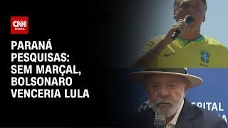 Paraná Pesquisas: sem Marçal, Bolsonaro venceria Lula | CNN NOVO DIA