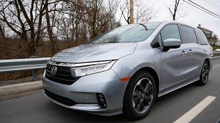 The 2021 Honda Odyssey Elite is a Comfortable and Quiet Minivan