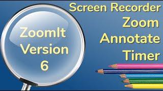 ZoomIt v6 - Now with Screen Recording.