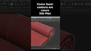 Aprenda a modelar costura em couro no 3ds MAX