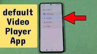 How to change default video player app for Xiaomi phone MIUI 14