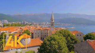 4K Virtual Walking Tour - The Scenic Cities of Montenegro - Part #1