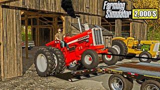 OLD TRACTOR BARN FIND! (NOT RAN IN 20 YEARS) | FARMING SIMULATOR 2000'S