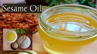 Easy way to make Sesame Oil