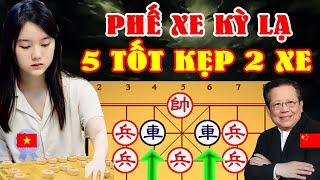  CỜ TƯỚNG | CHUNG KẾT PHẾ XE KỲ LẠ "5 TỐT KẸP CỨNG 2 XE"