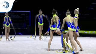 Ukraine - 2019 Rhythmic Gymnastics European Championships, junior 5 ribbons final