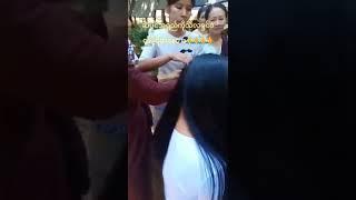 Myanmar nun shaving head 92