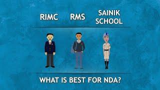 RIMC Vs RMS Vs Sainik Schools | NDA