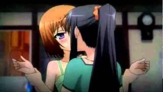 Seraphim' and Haruna kissing