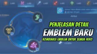 PEMBAHASAN LENGKAP EMBLEM BARU & REKOMENDASI EMBLEM UNTUK SEMUA HERO ! | EMBLEM REVAMP