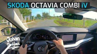 2021 SKODA OCTAVIA COMBI 1.4 TSI iV PLUG-IN HYBRID 204 HP POV TEST DRIVE