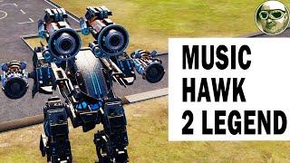 HAWK DEVASTATOR 2 LIVING LEGEND  WAR ROBOTS REMASTERED 6.6 HAWK DEVASTATOR SCATTER MAX GAMEPLAY