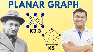 25 - Planer Non-Planer Graph K5,  K3,3 in Graph Theory