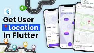 How to Get User's Current Location Address in Flutter App | Geolocator Package Tutorial