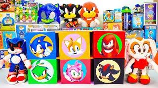 Sonic The Hedgehog Mystery Boxes Unboxing Review | Sonic, Tails, Knuckles, Amy Rose Compilation ASMR