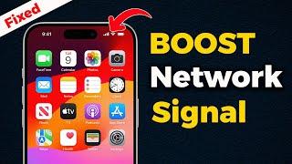 iPhone Low Network Problem | Boost Network Signal on iPhone | Apple info