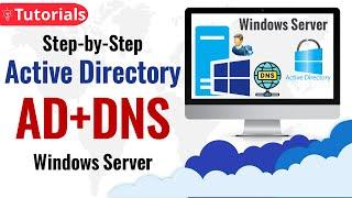 Step-by-Step Active Directory + DNS Setup on Windows Server