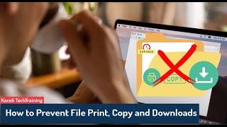 How to Prevent File Downloading, Copying, and Printing Using Google Drive