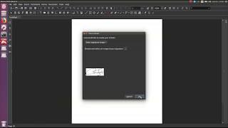 Create initals with Master PDF Editor