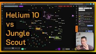 Helium 10 vs Jungle Scout: AI Keyword Research with InfraNodus (the 2024 way)