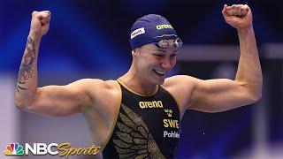 Sarah Sjostrom of Sweden five-peats 50m fly world title; Gretchen Walsh, USA, bronze | NBC Sports