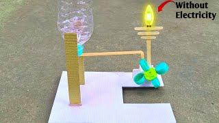 How to Make a Easy Science Project Working Model - Hoydro Generator